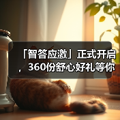 「智答应激」正式开启，360份舒心好礼等你赢！（图1）