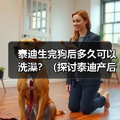 泰迪生完狗后多久可以洗澡?(探讨泰迪产后洗澡的最佳时间及相关注意事项)(图2) 泰迪生完狗后多久可以洗澡?(探讨泰迪产后洗澡的最佳时间及相关注意事项)(图2)