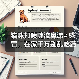 猫咪打喷嚏流鼻涕≠感冒，在家千万别乱吃药！（图4）