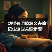 幼猫有泪痕怎么去除？记住这些关键步骤！（图4）