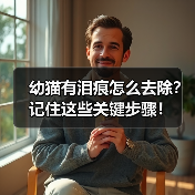 幼猫有泪痕怎么去除？记住这些关键步骤！（图3）