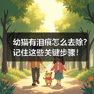 幼猫有泪痕怎么去除？记住这些关键步骤！（图2）