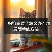 狗狗感冒了怎么办?用最简单的方法(图2) 狗狗感冒了怎么办?用最简单的方法(图2)