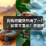 狗狗后腿突然瘸了一只,脚掌不落地?原因竟如此复杂(图4) 狗狗后腿突然瘸了一只,脚掌不落地?原因竟如此复杂(图4)