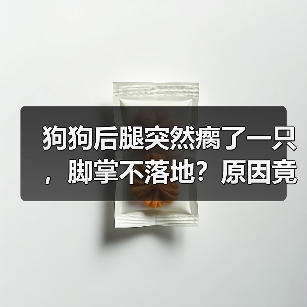 狗狗后腿突然瘸了一只,脚掌不落地?原因竟如此复杂(图3) 狗狗后腿突然瘸了一只,脚掌不落地?原因竟如此复杂(图3)