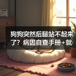 狗狗突然后腿站不起来了？病因自查手册+就医指南