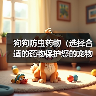 狗狗防虫药物（选择合适的药物保护您的宠物免受虫害侵害）（图4）