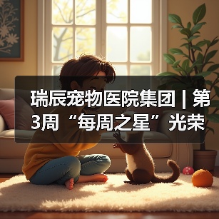 瑞辰宠物医院集团 | 第3周“每周之星”光荣榜