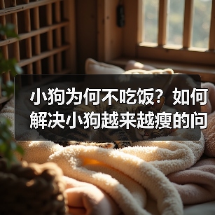 小狗为何不吃饭?如何解决小狗越来越瘦的问题(了解小狗不吃饭的原因及有效的应对方法)(图2) 小狗为何不吃饭?如何解决小狗越来越瘦的问题(了解小狗不吃饭的原因及有效的应对方法)(图2)