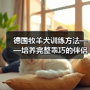 德国牧羊犬训练方法——培养完整乖巧的伴侣（了解德牧习性，科学训练你的犬只）（图3）