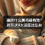 猫吃什么美毛最有效？避开这4大误区比乱补更重要（图3）