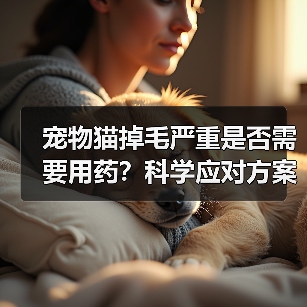 宠物猫掉毛严重是否需要用药？科学应对方案全解析（图2）