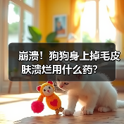 崩溃!狗狗身上掉毛皮肤溃烂用什么药?(图1) 崩溃!狗狗身上掉毛皮肤溃烂用什么药?(图1)