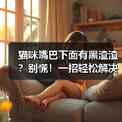猫咪嘴巴下面有黑渣渣?别慌!一招轻松解决!(图3) 猫咪嘴巴下面有黑渣渣?别慌!一招轻松解决!(图3)