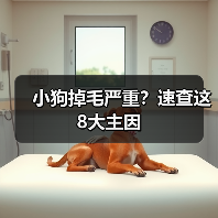 小狗掉毛严重?速查这8大主因(图2) 小狗掉毛严重?速查这8大主因(图2)