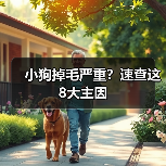 小狗掉毛严重?速查这8大主因(图3) 小狗掉毛严重?速查这8大主因(图3)