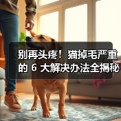 别再头疼！猫掉毛严重的 6 大解决办法全揭秘（图3）