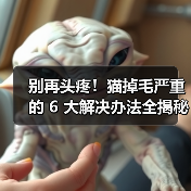 别再头疼！猫掉毛严重的 6 大解决办法全揭秘（图4）