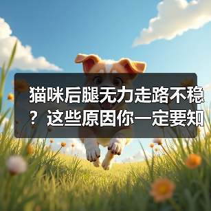 猫咪后腿无力走路不稳?这些原因你一定要知道!(图2) 猫咪后腿无力走路不稳?这些原因你一定要知道!(图2)