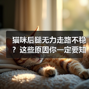 猫咪后腿无力走路不稳?这些原因你一定要知道!(图4) 猫咪后腿无力走路不稳?这些原因你一定要知道!(图4)
