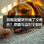 狗狗前腿突然瘸了没有伤?原因与应对全解析(图2) 狗狗前腿突然瘸了没有伤?原因与应对全解析(图2)