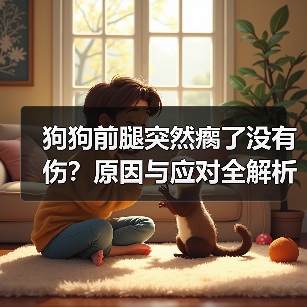 狗狗前腿突然瘸了没有伤?原因与应对全解析(图1) 狗狗前腿突然瘸了没有伤?原因与应对全解析(图1)