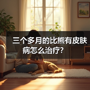 三个多月的比熊有皮肤病怎么治疗？（图1）