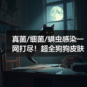 真菌/细菌/螨虫感染一网打尽!超全狗狗皮肤病用药手册(图2) 真菌/细菌/螨虫感染一网打尽!超全狗狗皮肤病用药手册(图2)