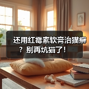还用红霉素软膏治猫癣?别再坑猫了!(图3) 还用红霉素软膏治猫癣?别再坑猫了!(图3)