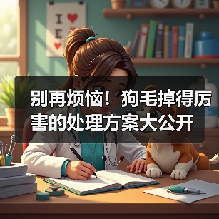 别再烦恼!狗毛掉得厉害的处理方案大公开(图1) 别再烦恼!狗毛掉得厉害的处理方案大公开(图1)