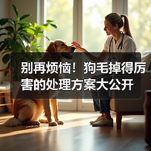 别再烦恼!狗毛掉得厉害的处理方案大公开(图4) 别再烦恼!狗毛掉得厉害的处理方案大公开(图4)