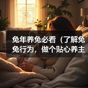 兔年养兔必看(了解兔兔行为,做个贴心养主!)(图2) 兔年养兔必看(了解兔兔行为,做个贴心养主!)(图2)