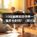 10磅猫粮能够供养一只猫多长时间?(探究猫粮的使用寿命与猫的需求,解答猫主人的疑惑)(图2) 10磅猫粮能够供养一只猫多长时间?(探究猫粮的使用寿命与猫的需求,解答猫主人的疑惑)(图2)