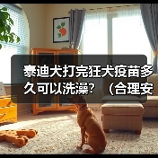 泰迪犬打完狂犬疫苗多久可以洗澡？（合理安排洗澡时间，确保泰迪犬的健康）（图4）