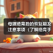 母猫绝育后的恢复期及注意事项(了解绝育手术对母猫的影响,科学照顾她们的健康生活)(图3) 母猫绝育后的恢复期及注意事项(了解绝育手术对母猫的影响,科学照顾她们的健康生活)(图3)