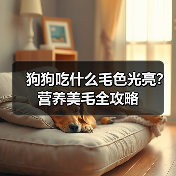 狗狗吃什么毛色光亮？营养美毛全攻略（图2）