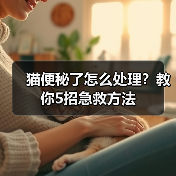 猫便秘了怎么处理？教你5招急救方法