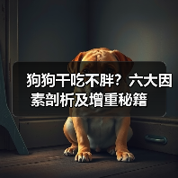狗狗干吃不胖?六大因素剖析及增重秘籍(图3) 狗狗干吃不胖?六大因素剖析及增重秘籍(图3)