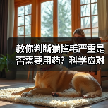 教你判断猫掉毛严重是否需要用药?科学应对方案全解析(图2) 教你判断猫掉毛严重是否需要用药?科学应对方案全解析(图2)