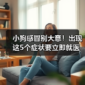 小狗感冒别大意!出现这5个症状要立即就医!(图2) 小狗感冒别大意!出现这5个症状要立即就医!(图2)