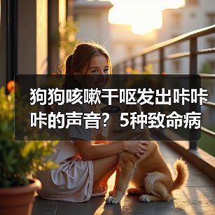 狗狗咳嗽干呕发出咔咔咔的声音?5种致命病因速查(图1) 狗狗咳嗽干呕发出咔咔咔的声音?5种致命病因速查(图1)