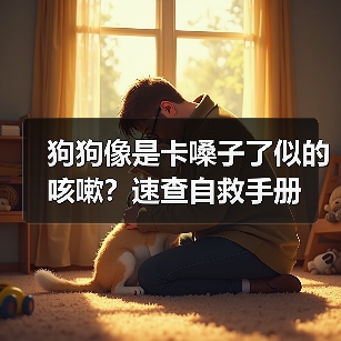 狗狗像是卡嗓子了似的咳嗽?速查自救手册(图2) 狗狗像是卡嗓子了似的咳嗽?速查自救手册(图2)