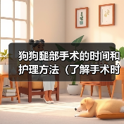 狗狗腿部手术的时间和护理方法（了解手术时间的重要性，掌握正确的护理方法）（图3）
