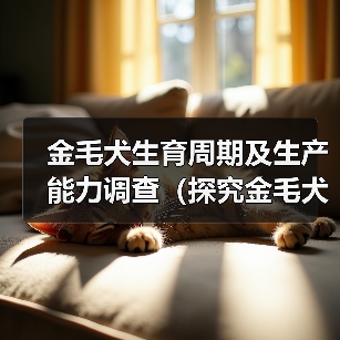 金毛犬生育周期及生产能力调查(探究金毛犬的生殖能力及生育间隔时间)(图2) 金毛犬生育周期及生产能力调查(探究金毛犬的生殖能力及生育间隔时间)(图2)