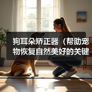 狗耳朵矫正器（帮助宠物恢复自然美好的关键时刻）（图1）