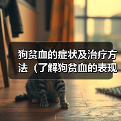 狗贫血的症状及治疗方法（了解狗贫血的表现，提早发现并采取措施）（图4）