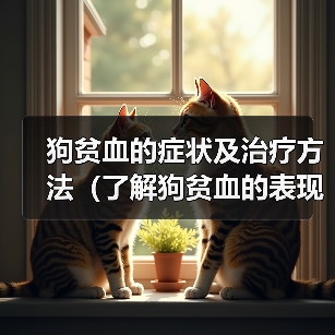 狗贫血的症状及治疗方法（了解狗贫血的表现，提早发现并采取措施）（图3）