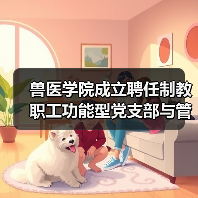 兽医学院成立聘任制教职工功能型党支部与管理委员会(图2) 兽医学院成立聘任制教职工功能型党支部与管理委员会(图2)