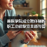兽医学院成立聘任制教职工功能型党支部与管理委员会(图4) 兽医学院成立聘任制教职工功能型党支部与管理委员会(图4)