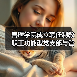 兽医学院成立聘任制教职工功能型党支部与管理委员会(图3) 兽医学院成立聘任制教职工功能型党支部与管理委员会(图3)